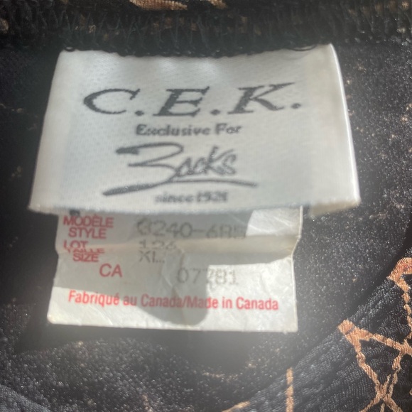 C.E.K texture fabric tunic - Picture 8 of 9